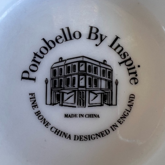 Portabello By Inspire Tea Cup Designed in England Bone China 16oz - Picture 8 of 13